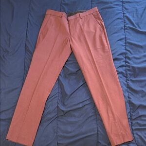 Express Men's Maroon Dress Pants